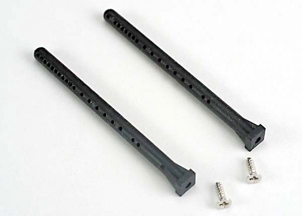 Traxxas Front Body Mounting Posts (2) w/ Screws - Click Image to Close