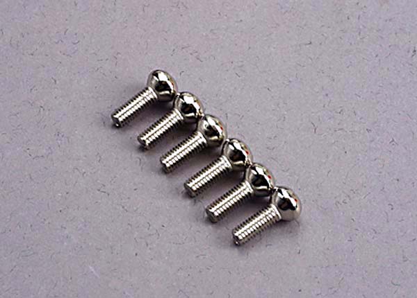 Traxxas Ball Screws (3x12mm) (Lower Shock Attachment Screws) (6) - Click Image to Close