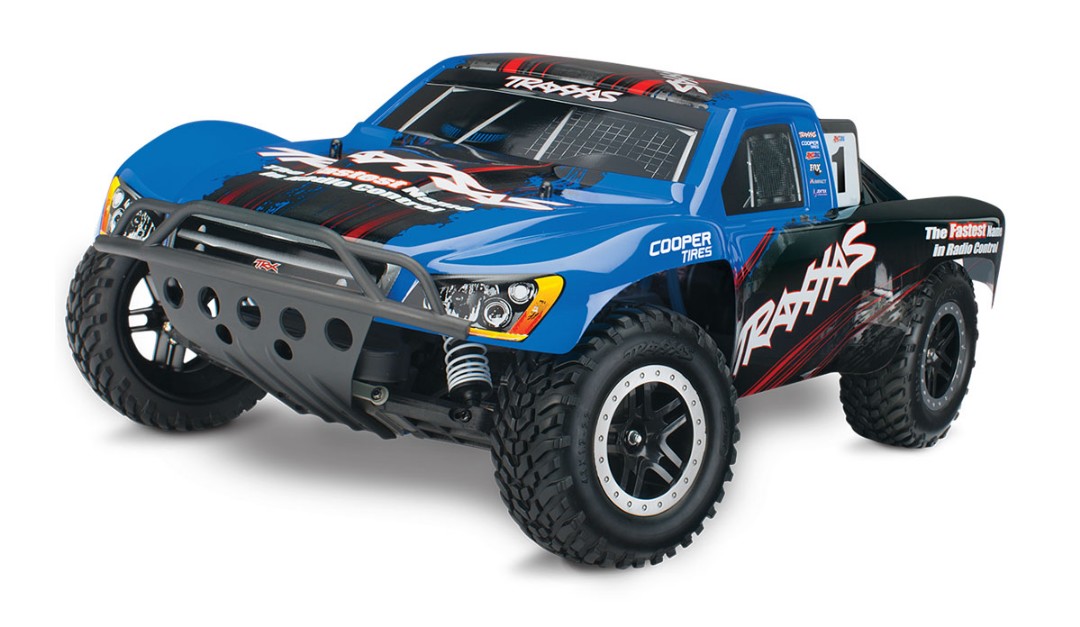 Traxxas Nitro Slash 3.3 1/10 2WD RTR Short Course Truck Traxxas Blue with TSM