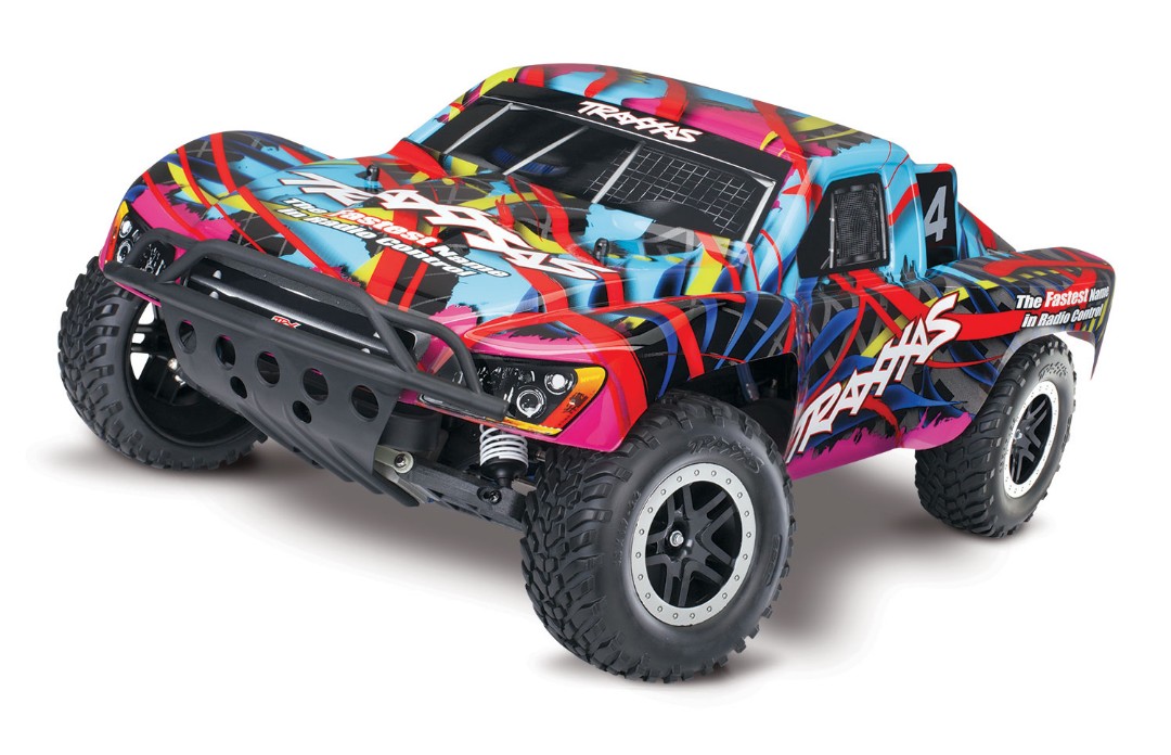 Traxxas Nitro Slash 3.3 1/10 2WD RTR SC Truck Hawaiian - Click Image to Close