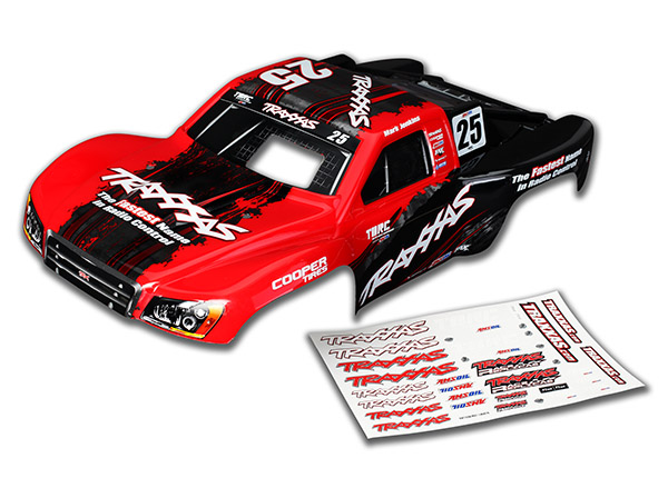 Traxxas Body, Nitro Slash, #25 Mark Jenkins (Painted, Decals App - Click Image to Close