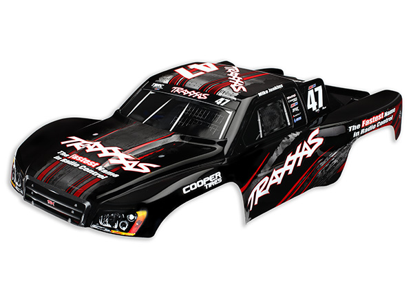 Traxxas Body, Nitro Slash, #47 Mike Jenkins (painted, decals app