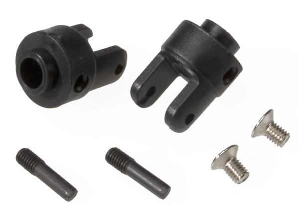 Traxxas Differential Output Yokes (Black) (VXL) (2) - Click Image to Close