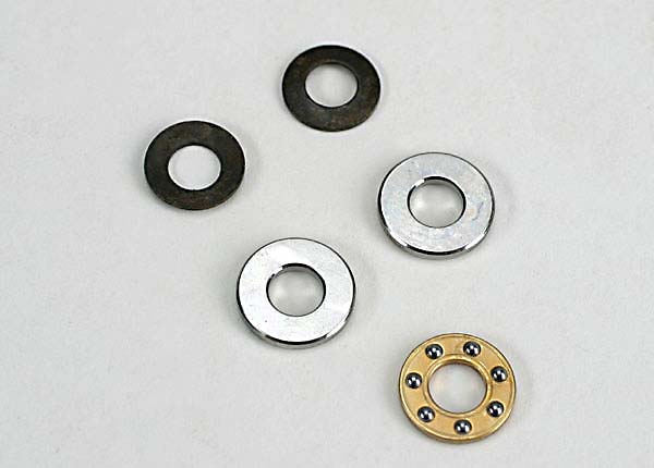 Traxxas Thrust Bearing/Thrust Washers (2)/Belleville Spring Washers (2)