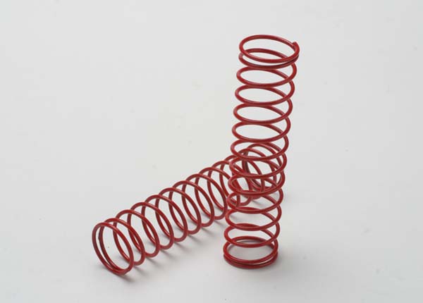Traxxas Springs, Red (For Big Bore Shocks) (2.5 Rate) (2)