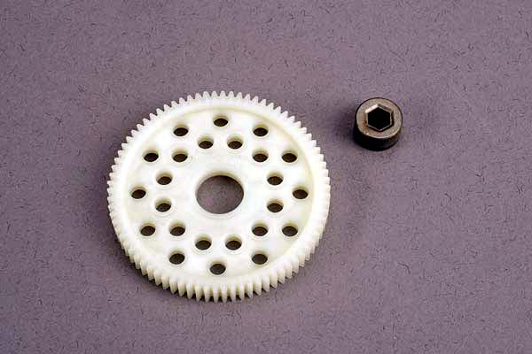 Traxxas Spur gear (78-tooth) (48-pitch) w/bushing - Click Image to Close