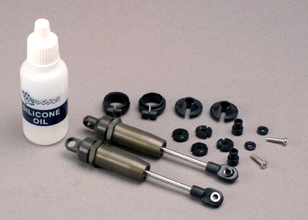 Traxxas Hard Anodized PTFE Coated Shocks (Long) (2)