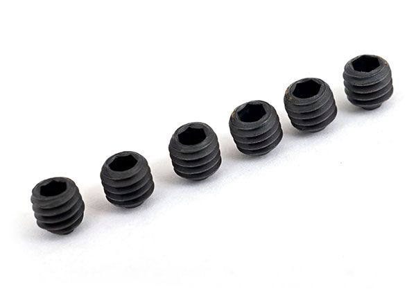 Traxxas Screws, Set (Grub), 4mm (With Heavy Duty Threadlock) (6) - Click Image to Close