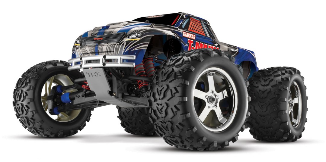 Traxxas T-Maxx 3.3 4WD RTR Nitro Monster Truck Blue