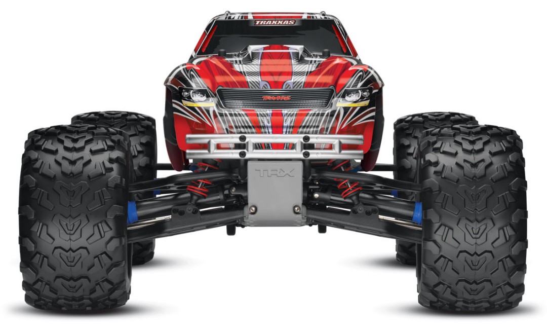 Traxxas T-Maxx 3.3 4WD RTR Nitro Monster Truck Red - Click Image to Close