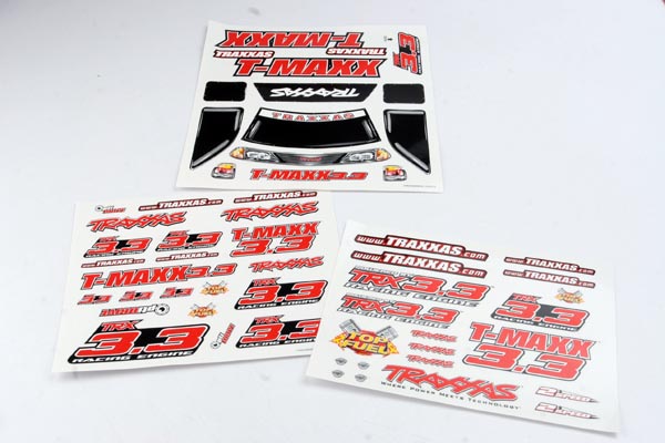 Traxxas Decal Sheet T-Maxx 3.3