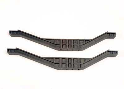 Traxxas Chassis braces, lower (2) (black)