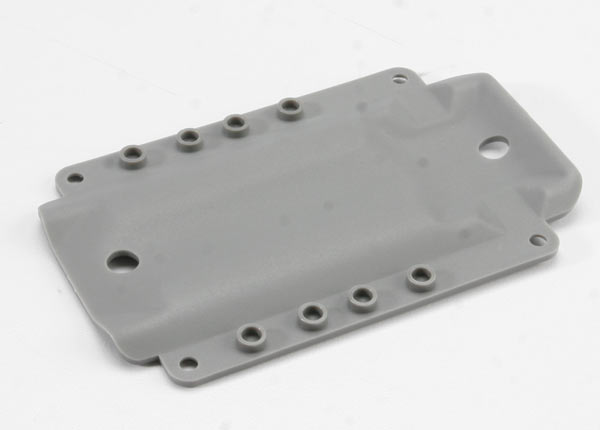 Traxxas Skidplate (Grey) 4908 T-Maxx 3.3 - Click Image to Close