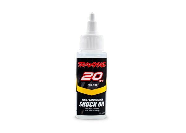 Traxxas Oil, shock (20 wt, 200 cSt, 60cc) (silicone) - Click Image to Close