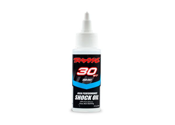 Traxxas Oil, shock (30 wt, 350 cSt, 60cc) (silicone) - Click Image to Close