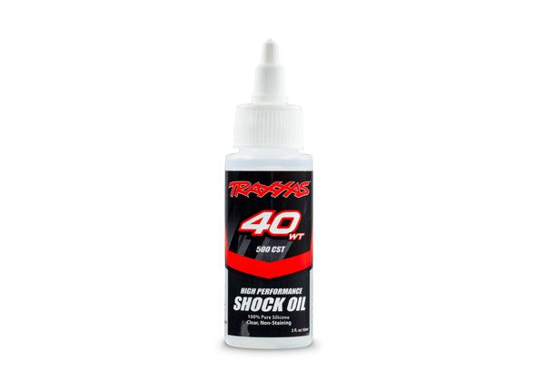 Traxxas Oil, shock (40 wt, 500 cSt, 60cc) (silicone) - Click Image to Close