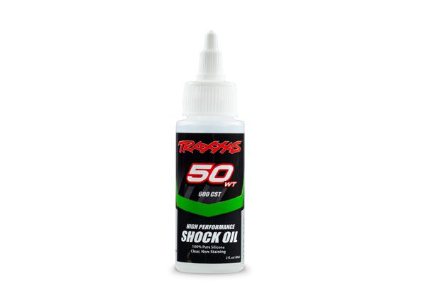 Traxxas Oil, shock (50 wt, 600 cSt, 60cc) (silicone) - Click Image to Close