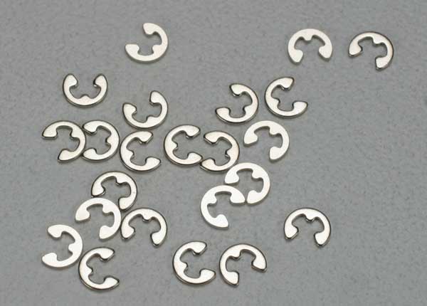 Traxxas E-clips, 1.5mm (24) - Click Image to Close