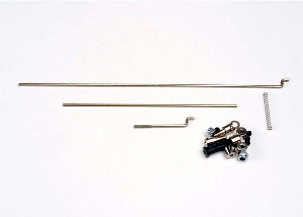 Traxxas Slide Carb Linkage Set (Throttle Link, Brake Link, And Hardware)