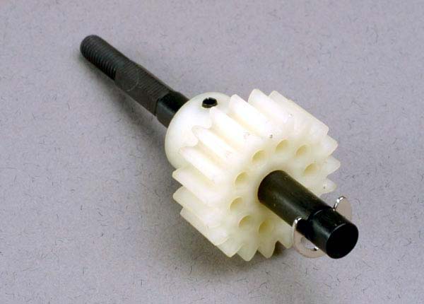 Traxxas Drive Gear, Single-Speed (19-Tooth)/ Slipper Shaft - Click Image to Close