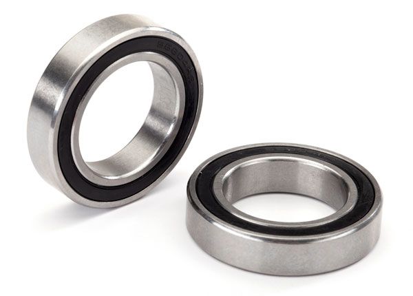 Traxxas Ball bearing, black rubber sealed, stainless (20x32x7mm) - Click Image to Close