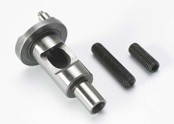 Traxxas Crankshaft, multi-shaft (for engines w/ starter) (with 5x15mm & 5x25mm inserts for short and standard crank lengths) (TRX 2.5, 2.5R, 3.3)