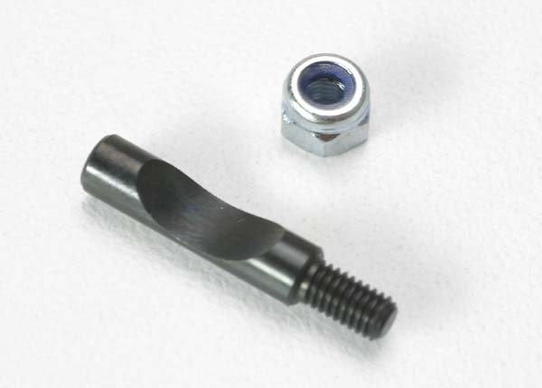 Traxxas Bolt, Carburetor Pinch/ 3mm Locknut (Traxxas 2.5, 2.5r) - Click Image to Close