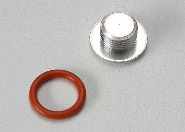 Traxxas End Cap, Carburetor Body/ 6.2x1.2mm O-Ring/ (1-Each) (Tr