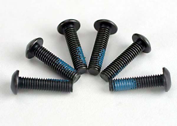 Traxxas 3x12mm Button Head Machine Screws (6)