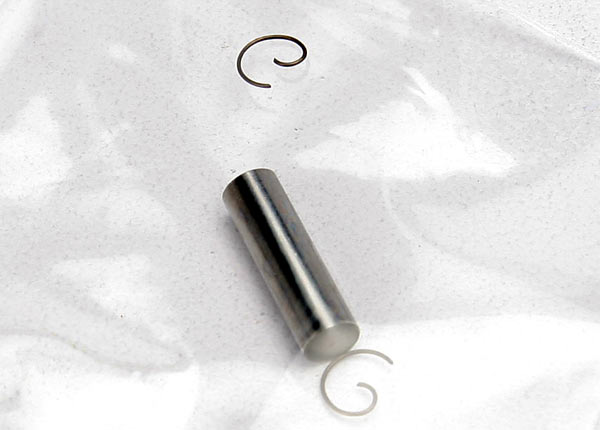 Traxxas Wrist Pin and Wrist Pin Clips (TRX 3.3) - Click Image to Close