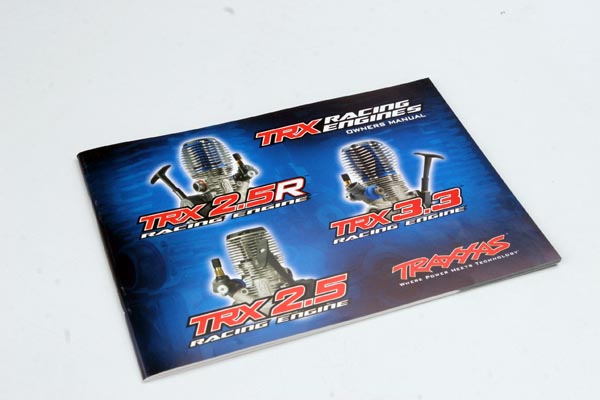 Traxxas Engine Manual, TRX 2.5, 2.5R, 3.3