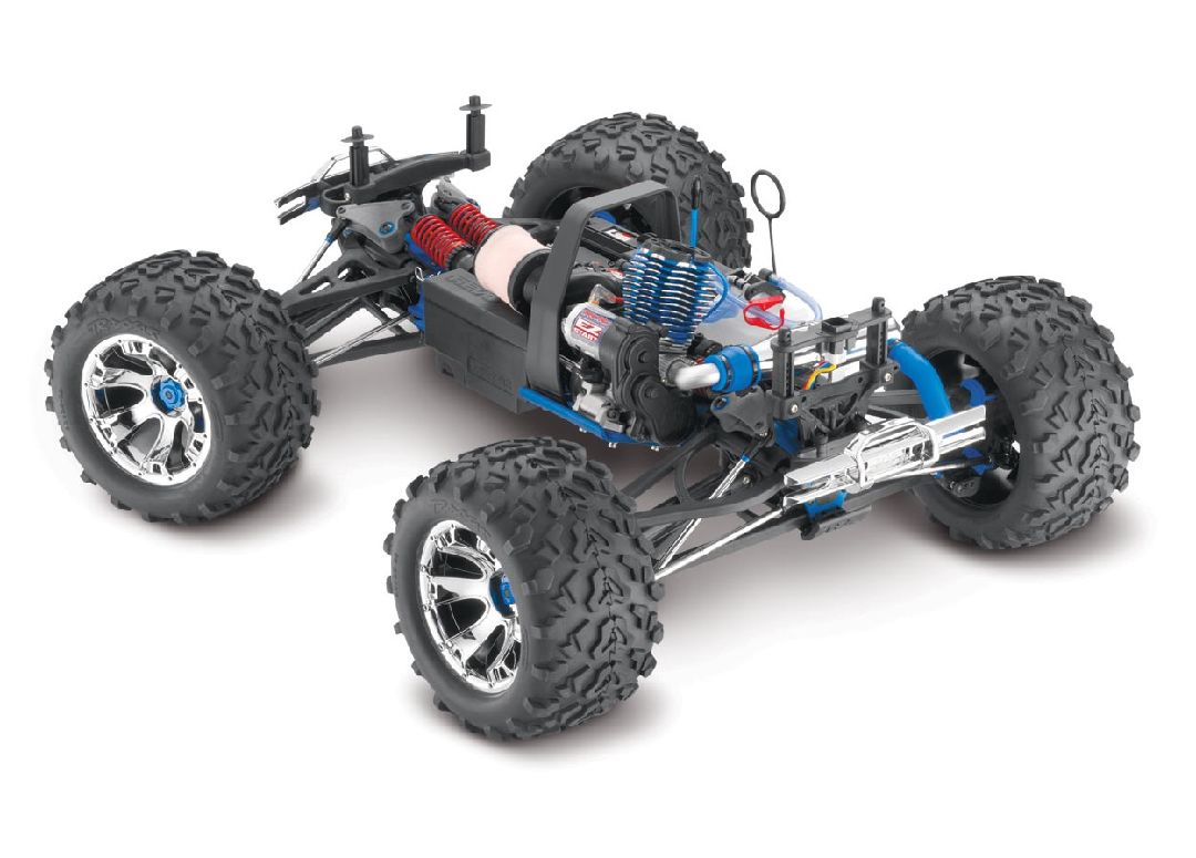 Traxxas Revo 3.3 4WD RTR Nitro Monster Truck - Blue thumbnail 5