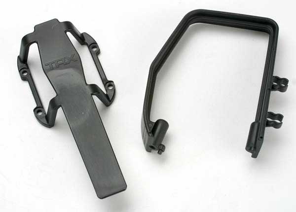 Traxxas Revo Roll Cage and Transmission Skid guard - Click Image to Close