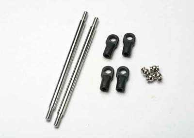Traxxas Push rod (steel) (assembled with rod ends) (2) (use with - Click Image to Close