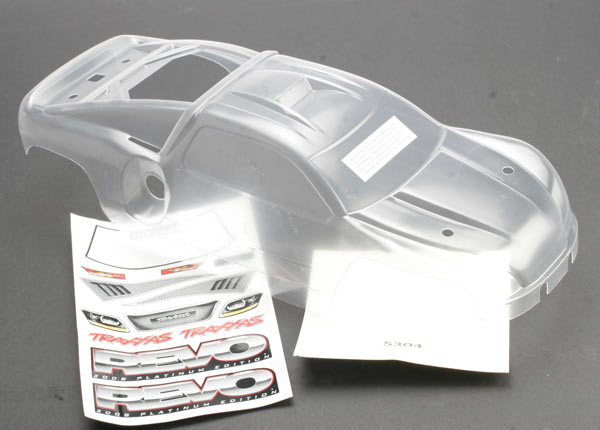 Traxxas Body, Revo (Platinum Edition) (Clear, Requires Painting)
