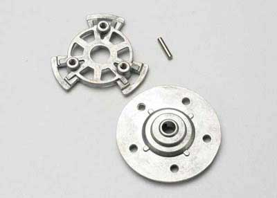 Traxxas Slipper pressure plate and hub (alloy) - Click Image to Close