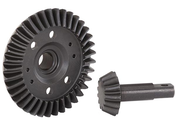 Traxxas Ring gear, differential/ pinion gear, differential (mach