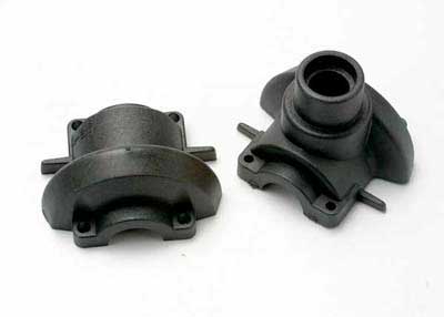 Traxxas Revo Housings, differential (front & rear) - Click Image to Close
