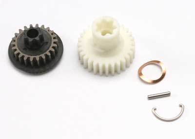Traxxas Revo Primary gears, forward and reverse/ screw pin (1) - Click Image to Close