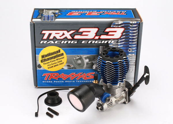 Traxxas Traxxas 3.3 Engine Multi Shaft w/ Recoil Starter - Click Image to Close