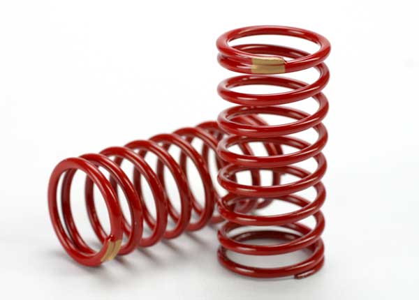 Traxxas Shock Springs (Yellow - GTR 2.6) (2) (Revo)