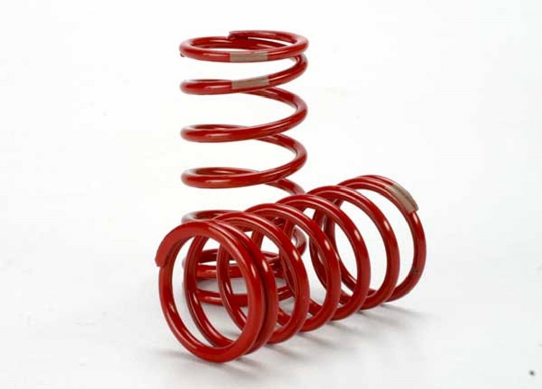 Traxxas Shock Springs (Red - GTR 4.1) (2) Revo