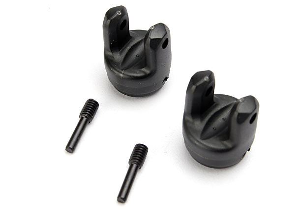 Traxxas Revo Yokes, differential and transmission (2)/ 4x15mm sc - Click Image to Close