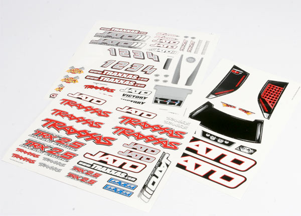 Traxxas Decal Sheet, Jato