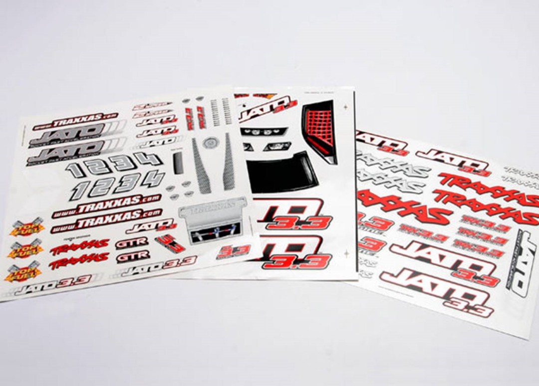 Traxxas Decal Sheet (Jato)