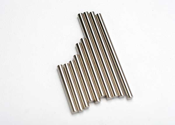 Traxxas Suspension pin set, complete (hardened steel, front & re