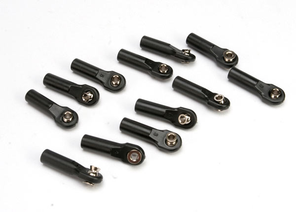 Traxxas Rod Ends w/Hollow Balls (12) - Click Image to Close