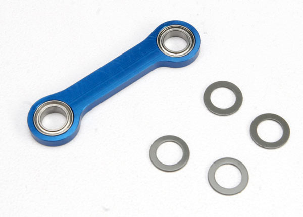 Traxxas Drag link, machined 6061-T6 aluminum (blue-anodized)/ 5x - Click Image to Close
