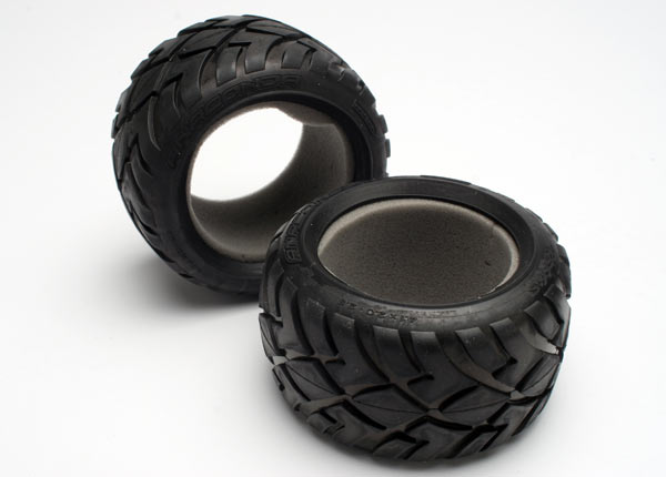 Traxxas Tires, Anaconda 2.8" (2)/ Foam Inserts (2) - Click Image to Close