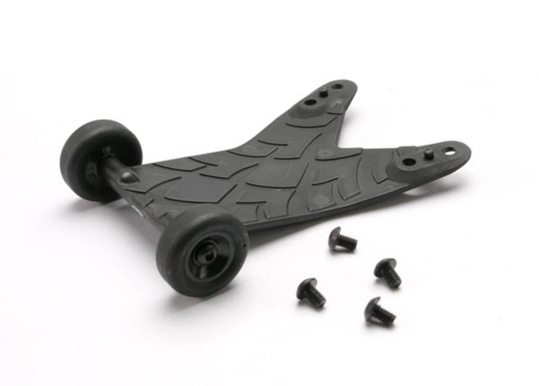 Traxxas Assembled Wheelie Bar/Rear Skid Assembly (Jato) - Click Image to Close